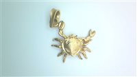Anhänger Sommer zodiaco in Gelbgold CANCRO F O/C - CANCRO F O/C